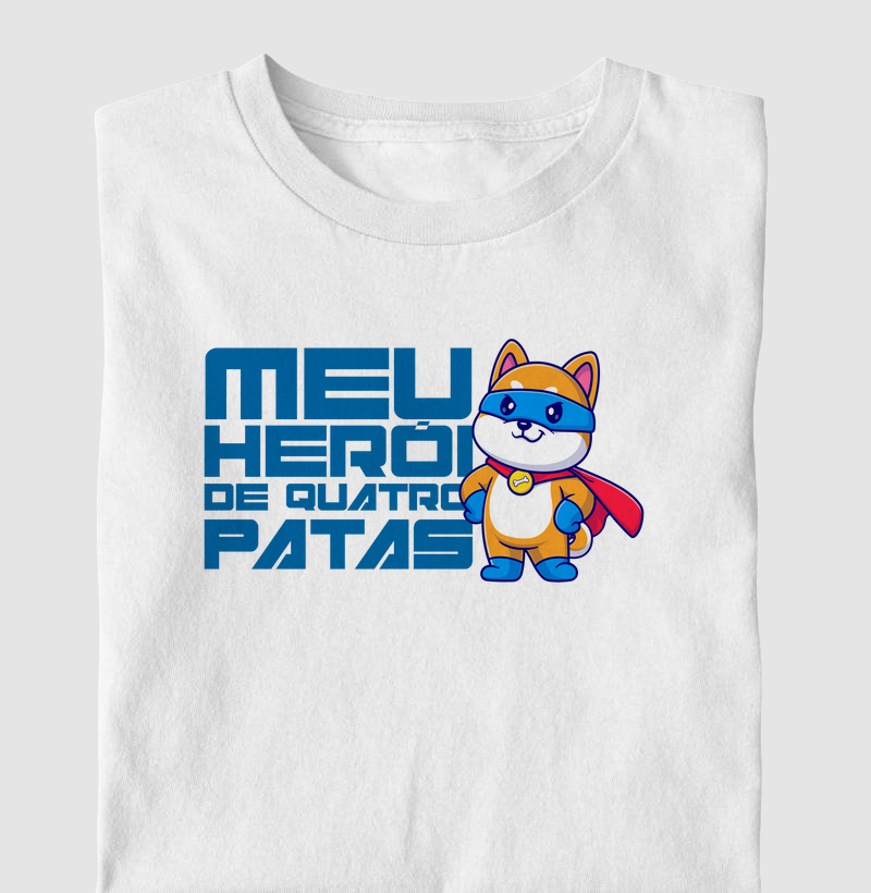 Camiseta meu Herói