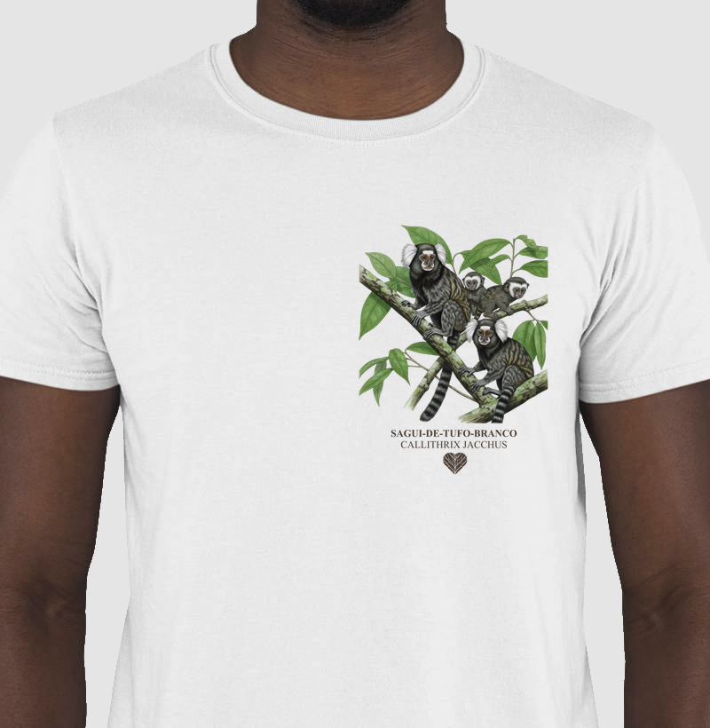 CAMISETA SAGUIS (ESTAMPA PEQUENA)