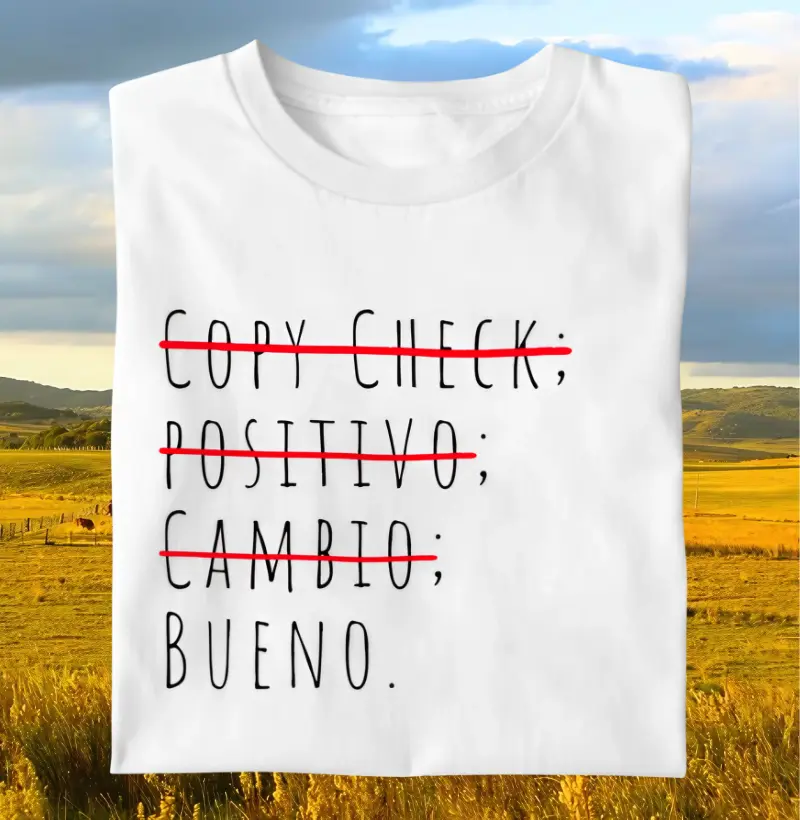 Camiseta Bueno