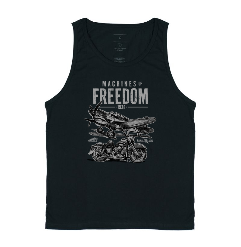  Camiseta Machines of Freedom 