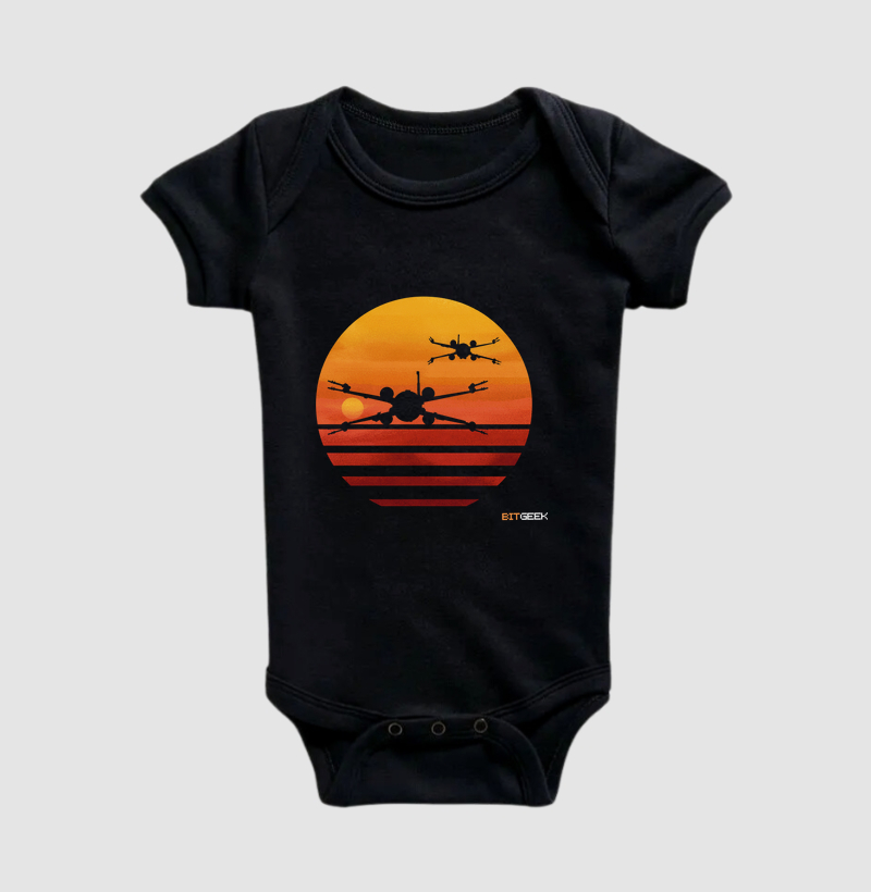 Body Infantil X-Wing Sunset