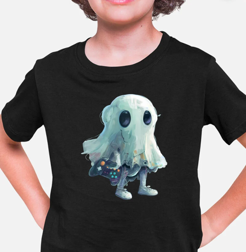 Camiseta Fantasma Gamer
