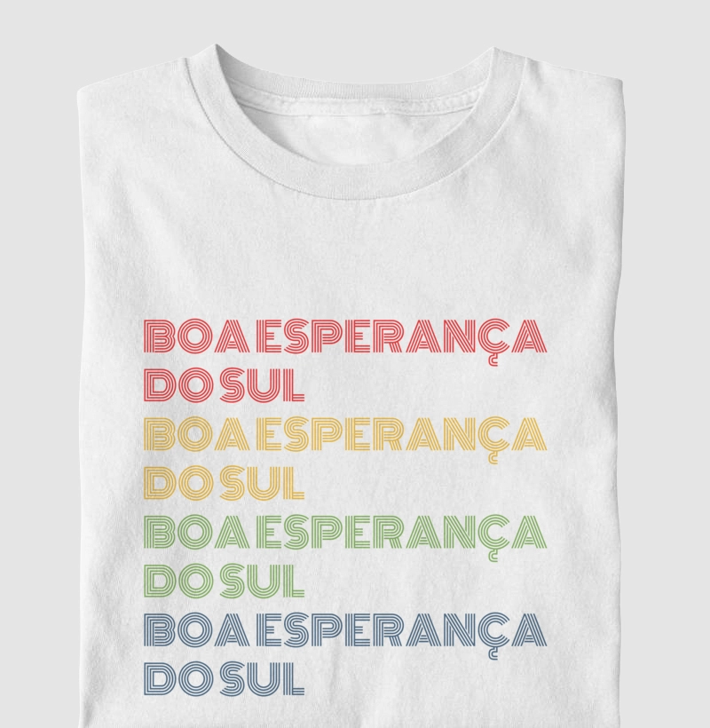Boa Esperança do Sul Letreiro Retrô