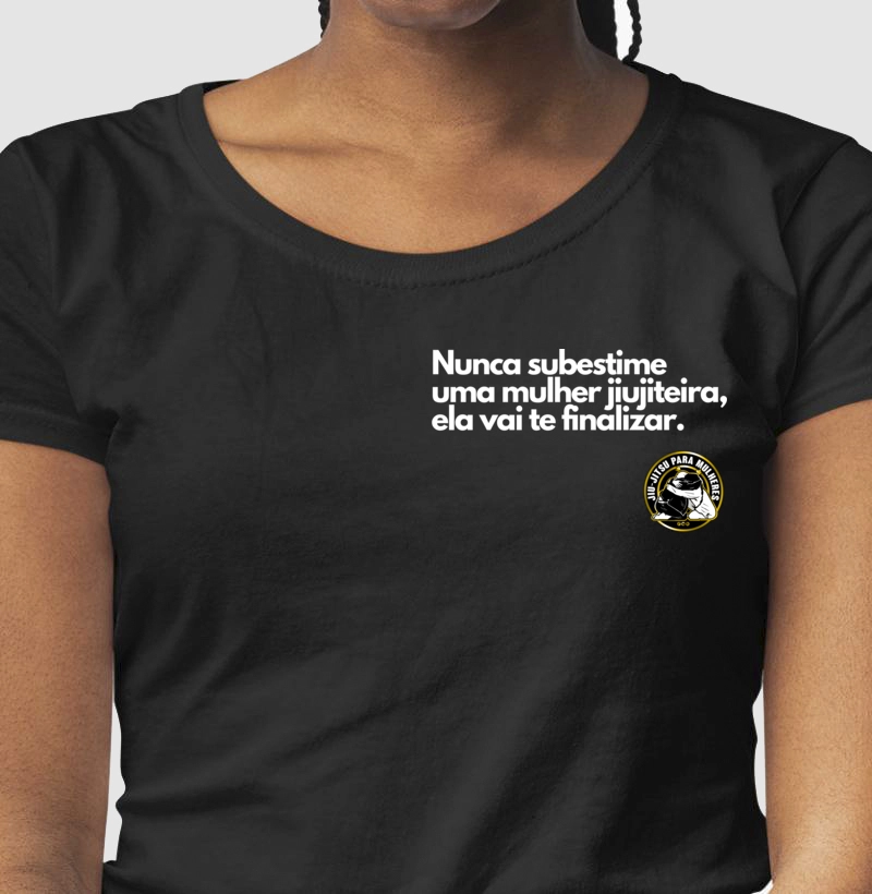 Nunca subestime uma mulher jiujiteira