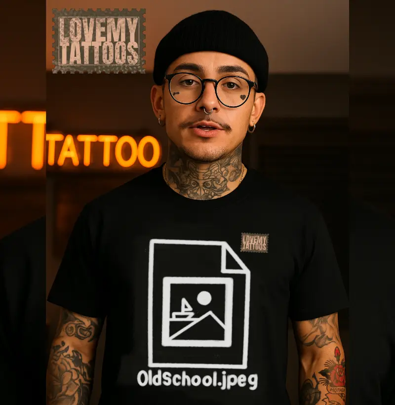 Oldschool jpeg tattoo file