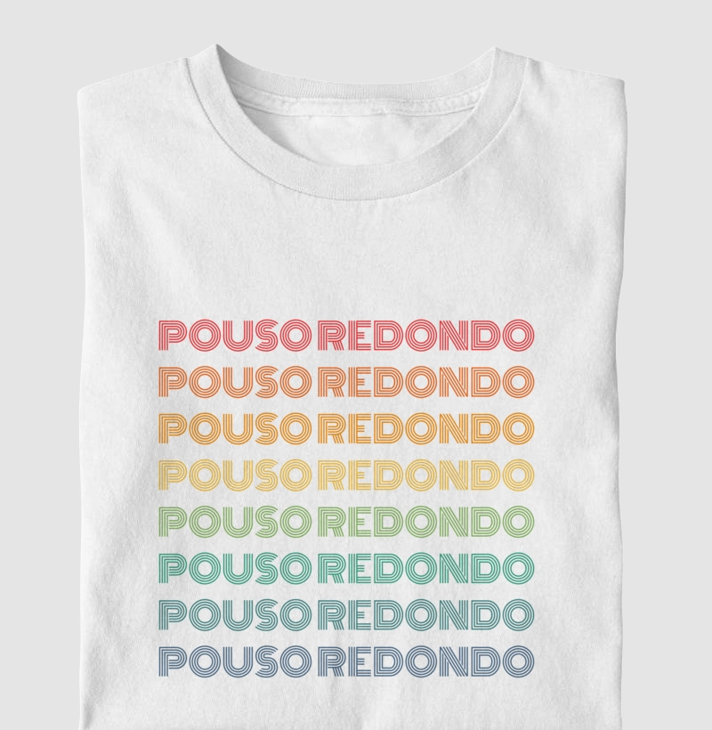 Pouso Redondo Letreiro Retrô