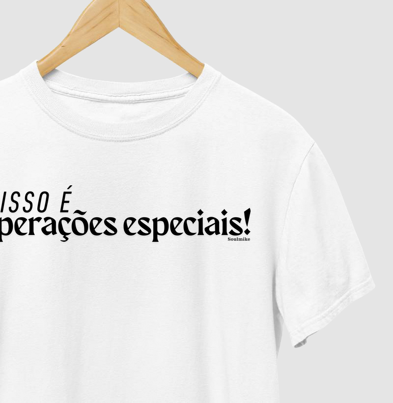 Isso é operações especiais minimalista I