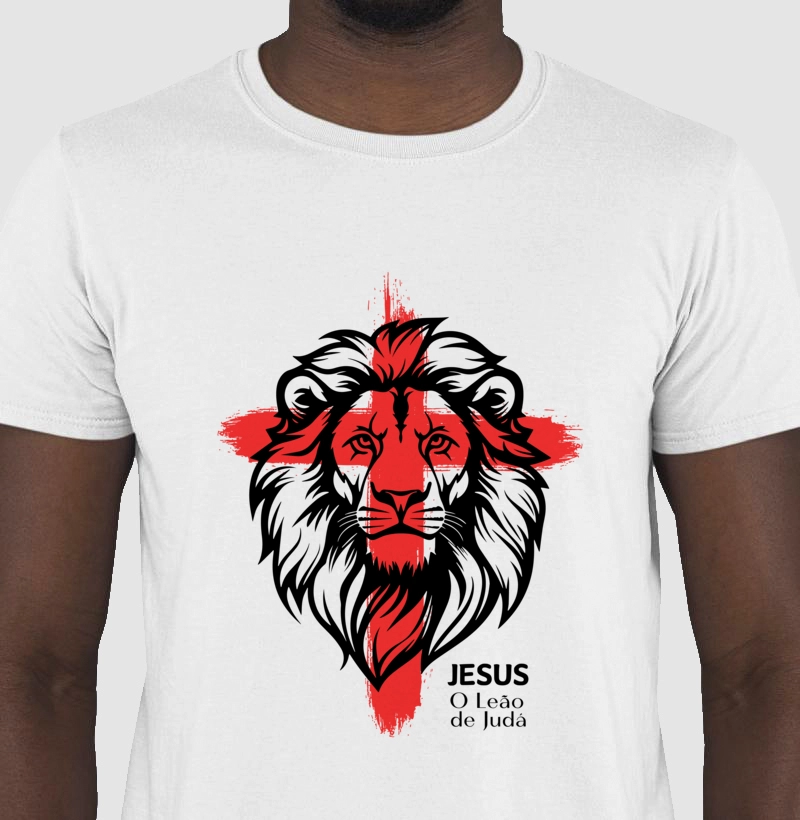 Camiseta leão de Judá 