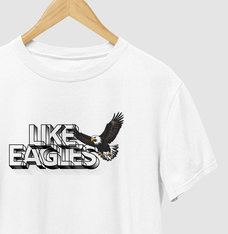 Camiseta Like Eagles Illustration
