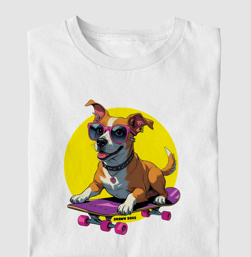 Cachorro de skate
