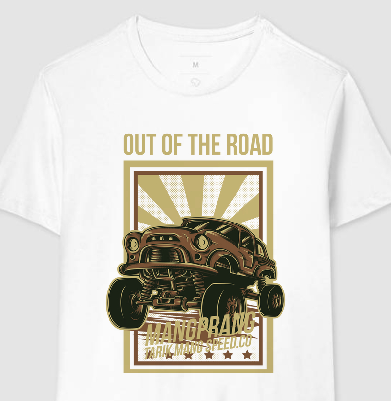 Camisa Out Of The Road Algodão Algodão Premium