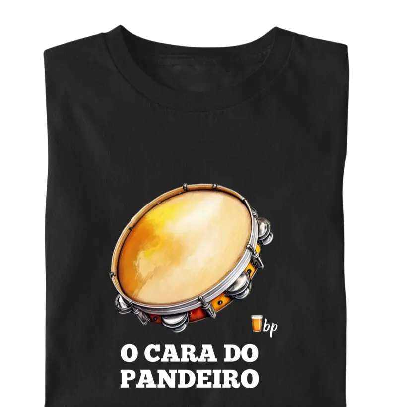 O cara do pandeiro - Com o pandeiro