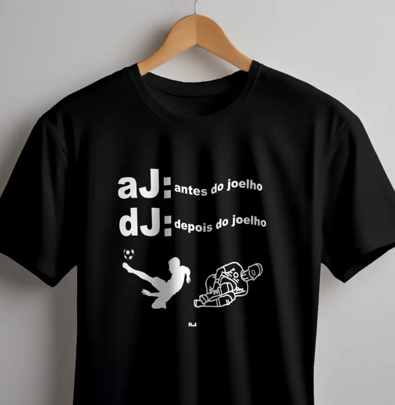 aJ: Antes do Joelho / dJ: Depoi do joelho