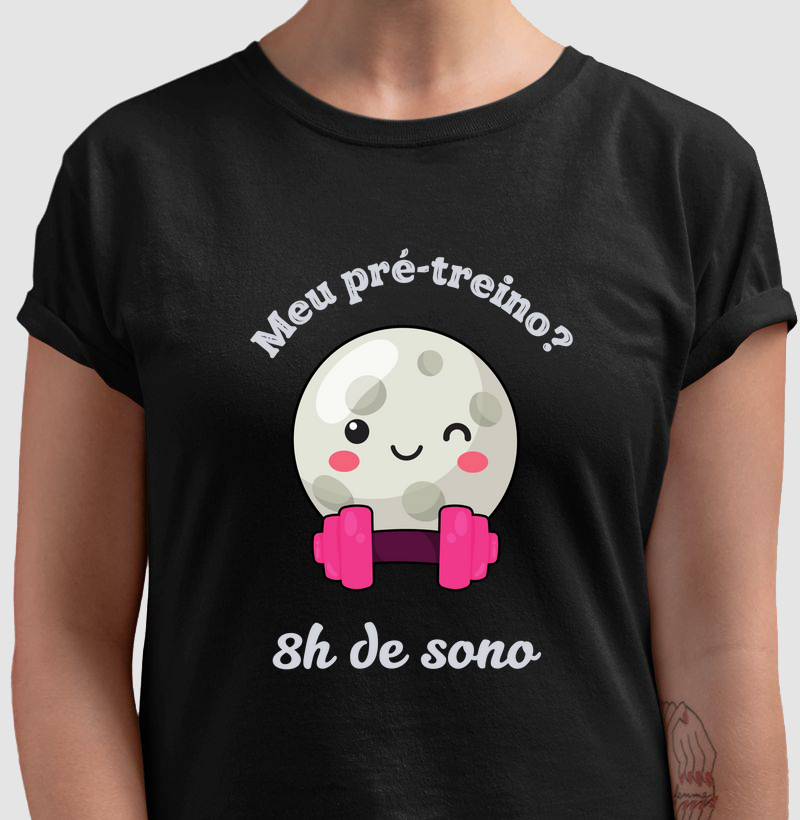 Meu pré-treino? 8h de sono
