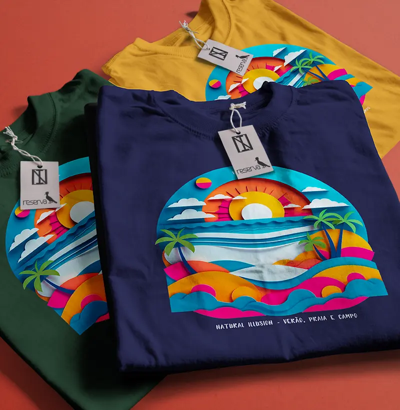 Verão, Praia e Campo - Masculina