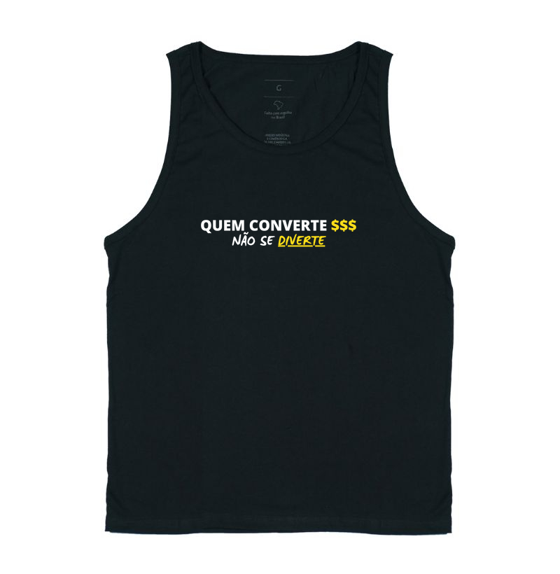 Quem converte não se diverte