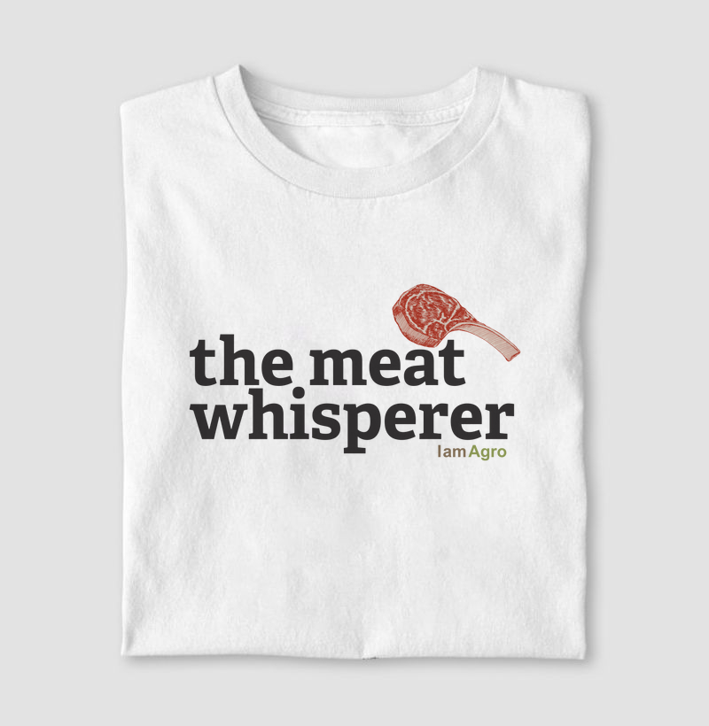Camiseta Agro - O encantador de carnes