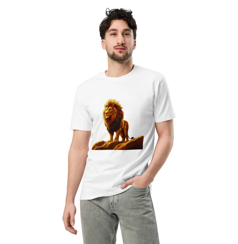 Camiseta Arquétipo Leão: Poder, Majestade, Opulência!
