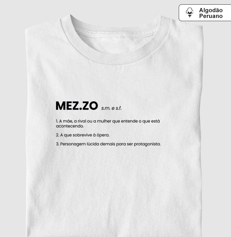 Mezzo - Dicionário Lírico