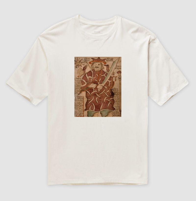 Camiseta Odin: Runa, Sangue e Visão
