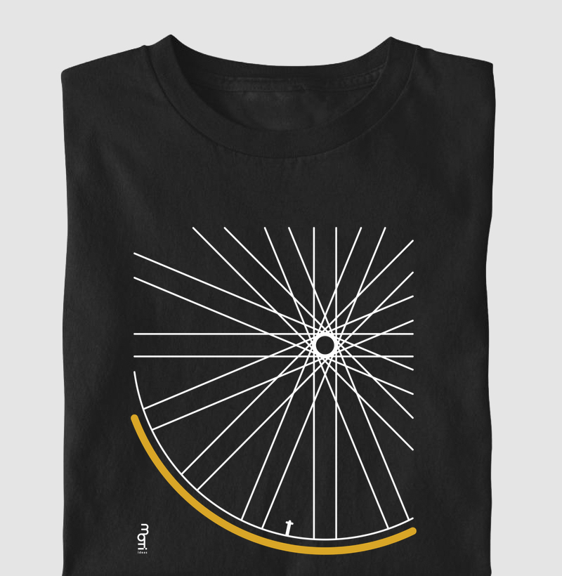 Camiseta Roda Dourada