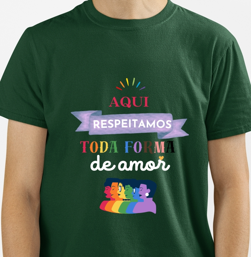 Camiseta Orgulho LGBTQIA+