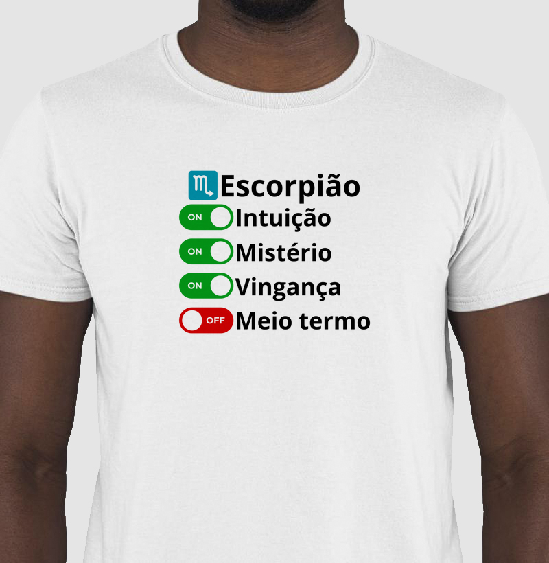 Camiseta Escorpião Intense