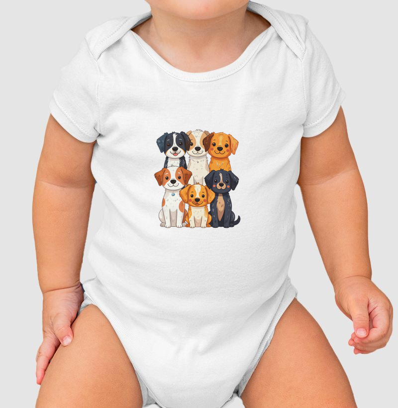 Body Infantil OMD — Turminha Canina