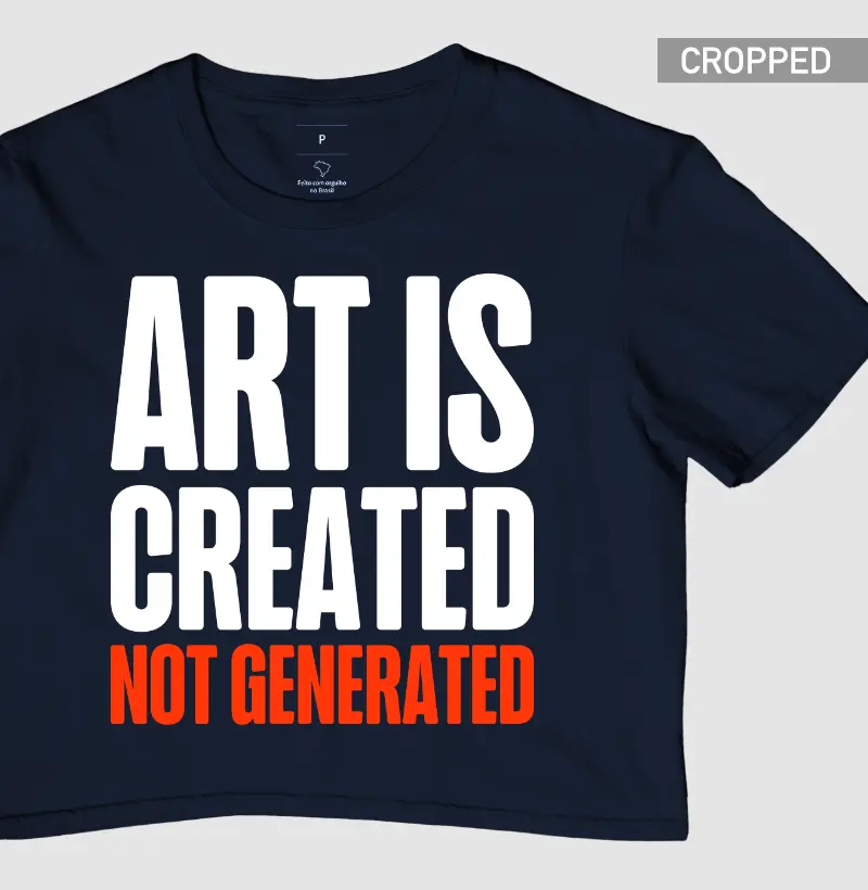 Art Is Created, Not Generated (cropped)