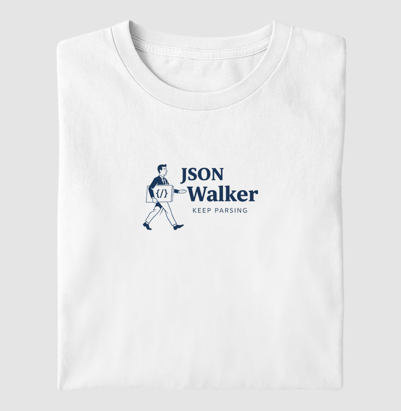 JSON Walker Keep Parsing minimalista (azul)