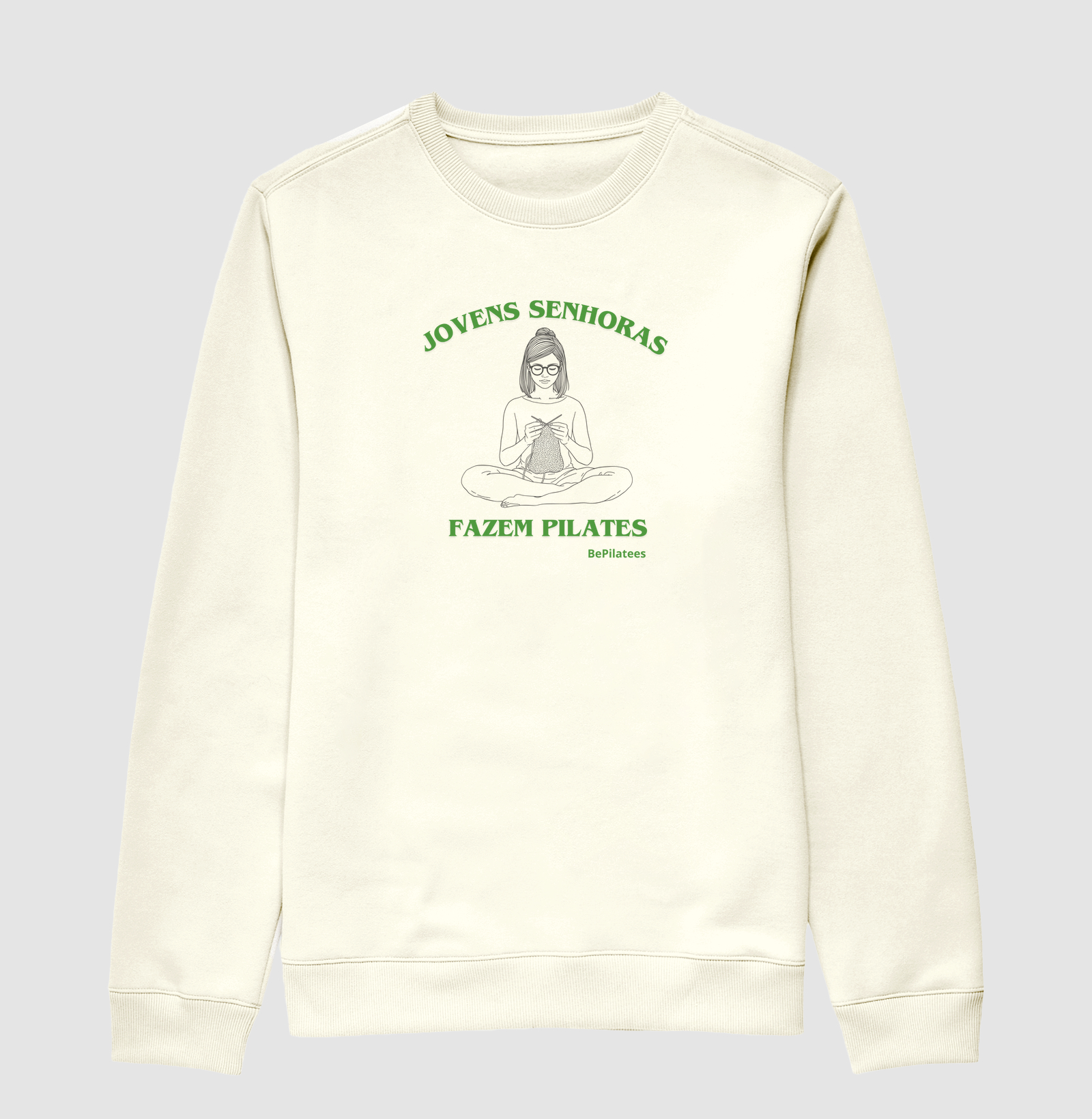 Jovens senhoras fazem Pilates