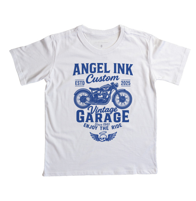 camisa moto vintage