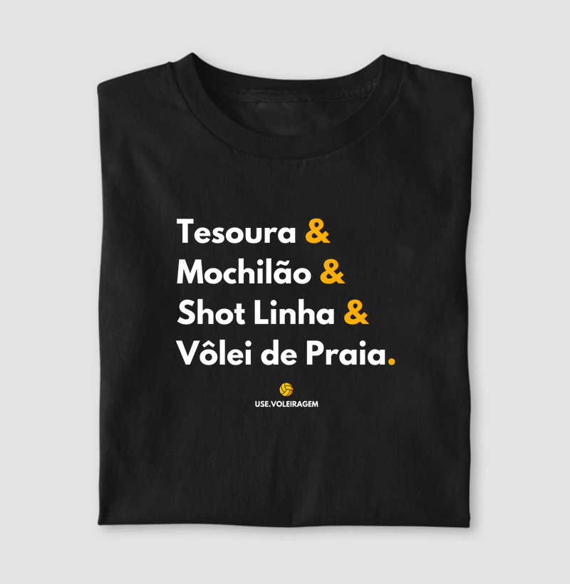 Tesoura & Mochilão & Shot Linha & Vôlei de Praia.