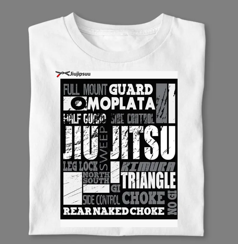 Camisa Estampas Jiu Jitsu 