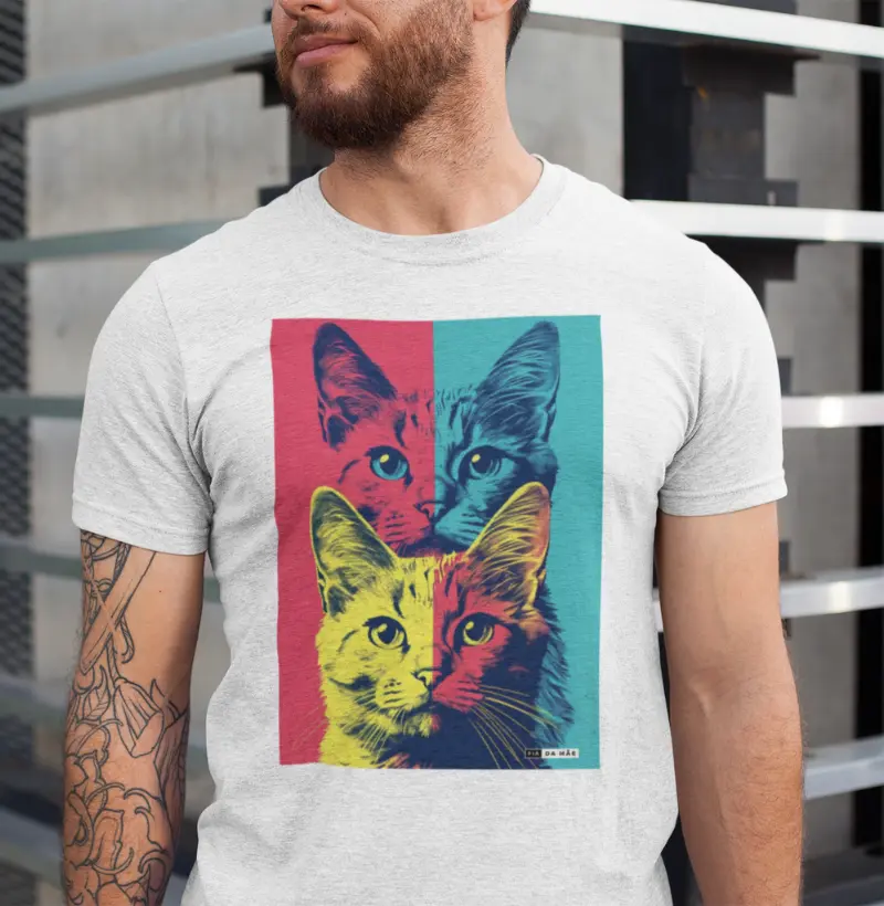001 - Camiseta 100% algodão NegativeColor