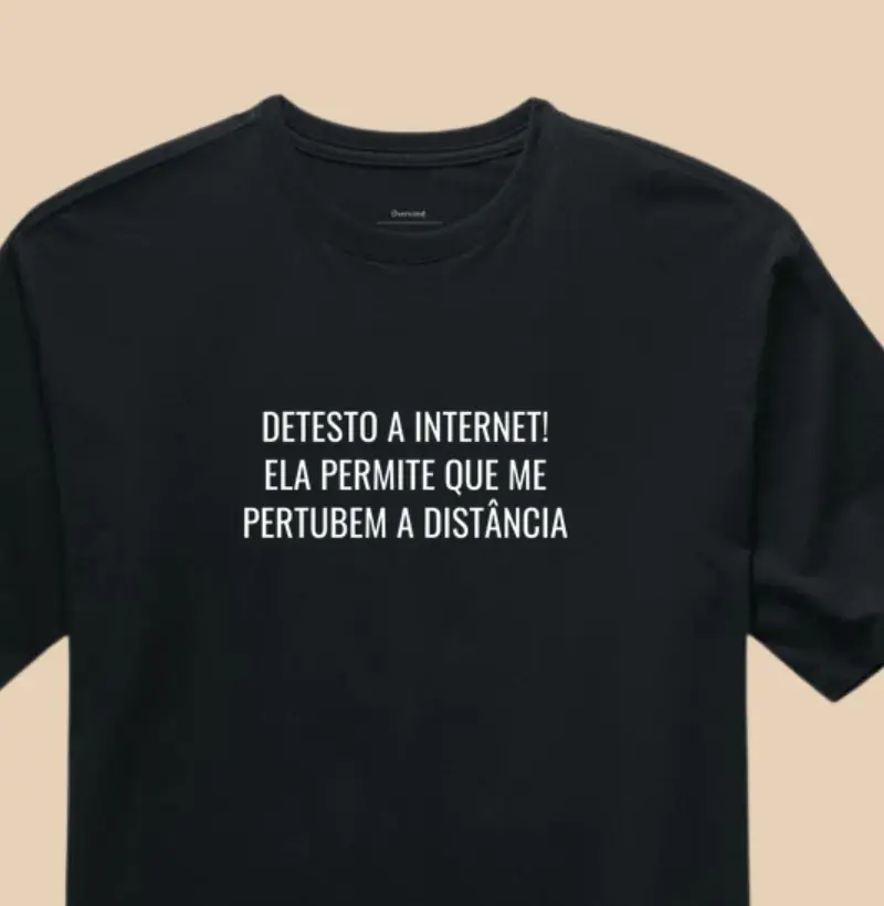 Detesto a Internet!