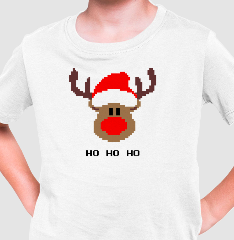Pixel Reindeer – Think Tee