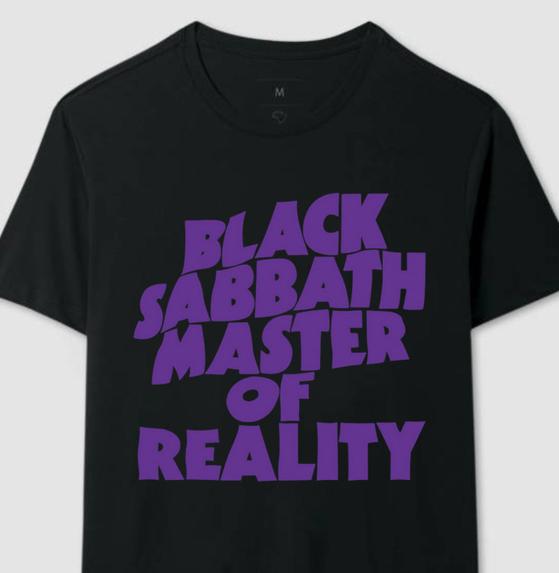 Camiseta Black Sabbath - Master of Reality