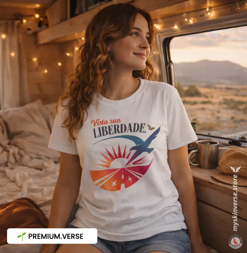 Vista sua liberdade.