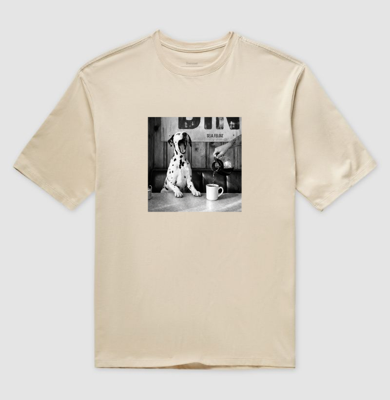 Primeiro um bocejo com café!