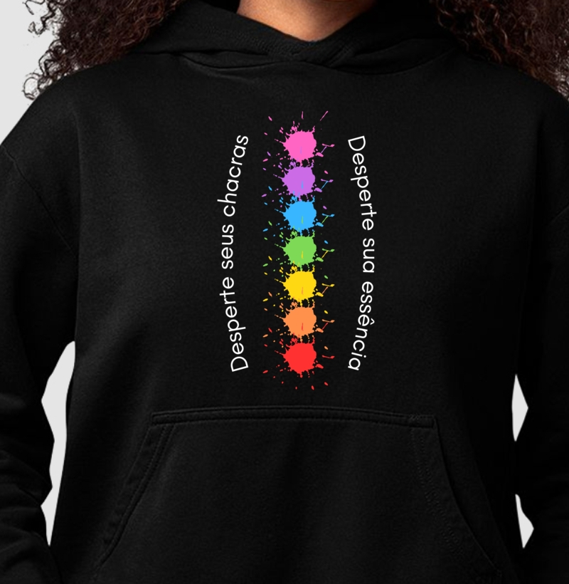 Desperte seus Chacras - Hoodie Moletom