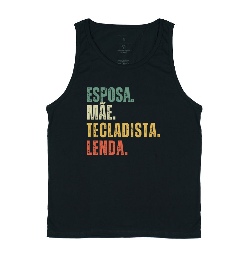 ESPOSA. MÃE. TECLADISTA. LENDA.