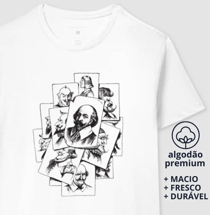 Camiseta William Shakespeare