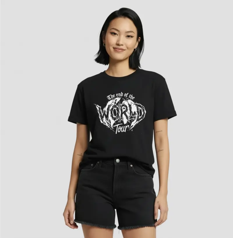 Camiseta The End of the World Tour | Últimas Palavras