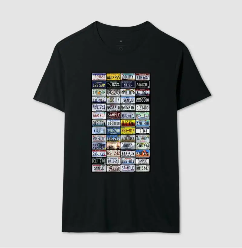 Camisetas Placas incríveis