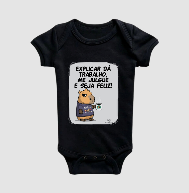 Camiseta Capivara me julgue