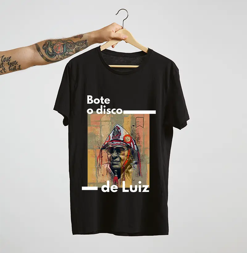 Blusa Bote o Disco de Luiz