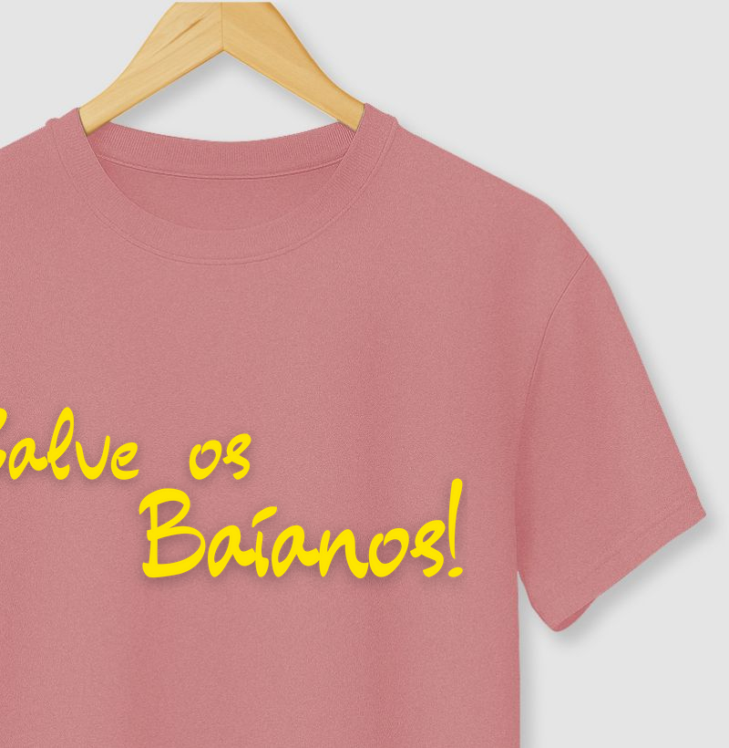 Baiano - Saudação 1 - Camiseta Marrom