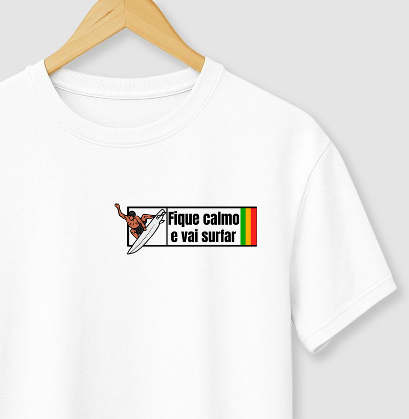 Fique calmo e vai surfar