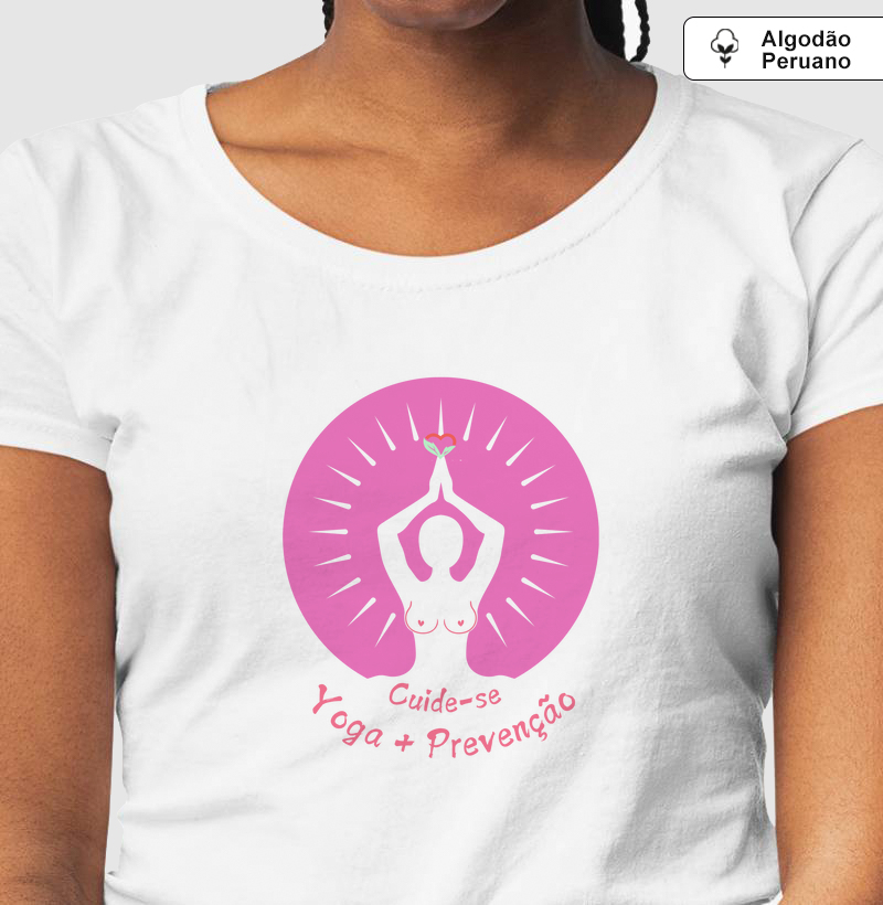 Cuide - se!! YOGA e Prevenção - Malha Peruana 